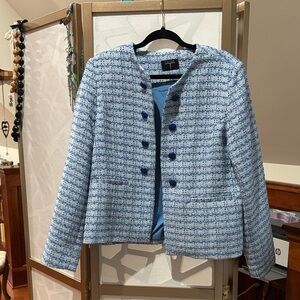 Beautiful Tweed in Blues Jacket